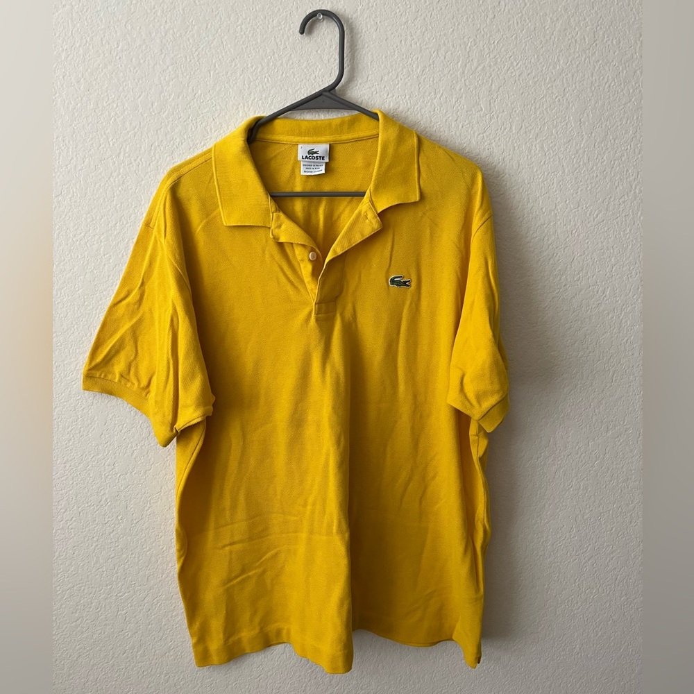 Lacoste Yellow Polo